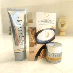 Elizabeth Arden PREVAGE cream spf30, cleanser, ceramide capsules